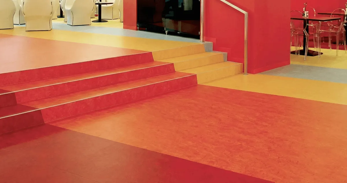 Snack bar with beautiful professionally installed linoleum flooring in Mesa, AZ